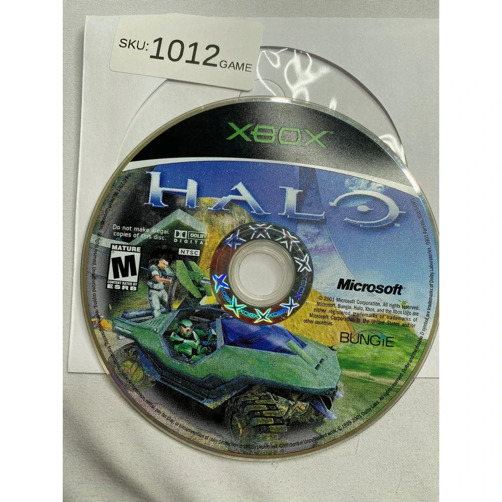 Halo Combat Evolved Microsoft Xbox Game Disc Only